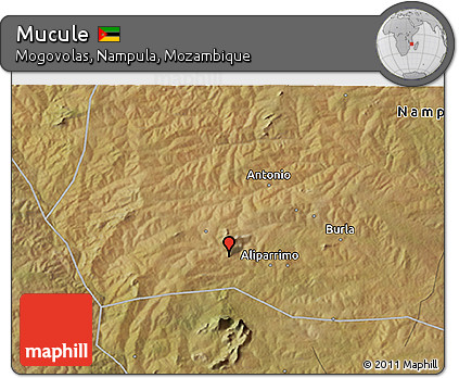 Satellite 3D Map of Mucule