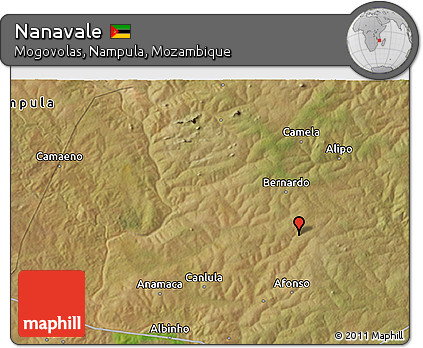 Satellite 3D Map of Nanavale