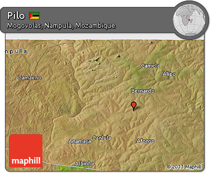 Satellite 3D Map of Pilo