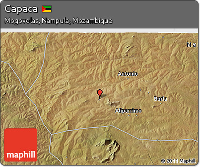 Satellite 3D Map of Capaca