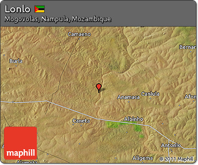 Satellite 3D Map of Lonlo