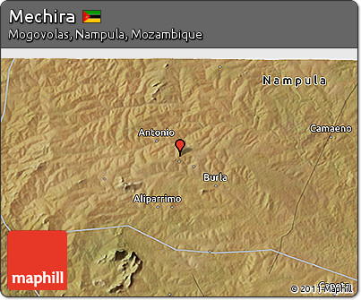 Satellite 3D Map of Mechira