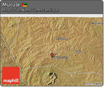 Satellite 3D Map of Mucule