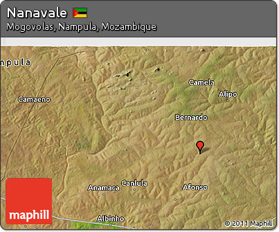 Satellite 3D Map of Nanavale