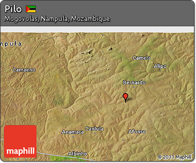 Satellite 3D Map of Pilo