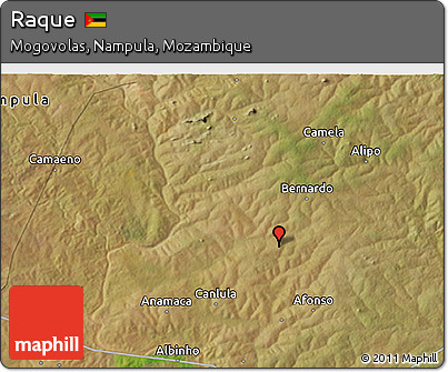 Satellite 3D Map of Raque