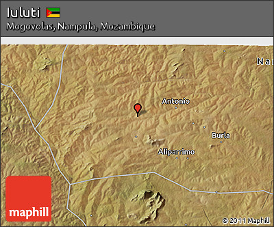 Satellite 3D Map of Iuluti
