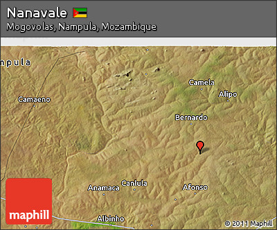 Satellite 3D Map of Nanavale