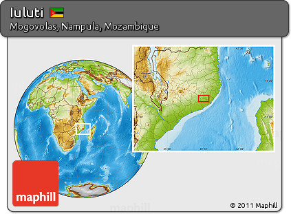 Physical Location Map of Iuluti
