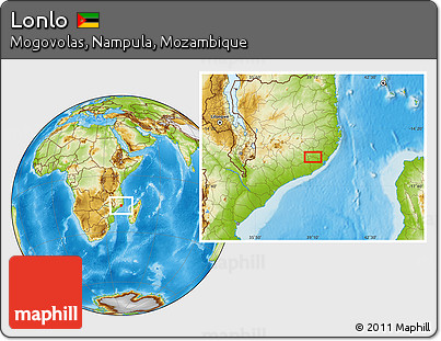 Physical Location Map of Lonlo