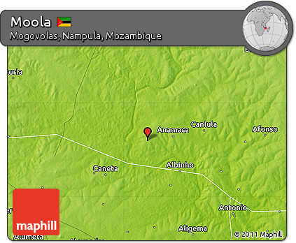 Physical Map of Moola