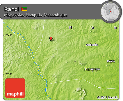 Physical Map of Ranci