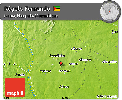 Physical Map of Régulo Fernando