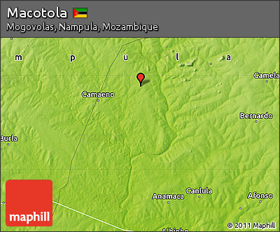 Physical Map of Macotola