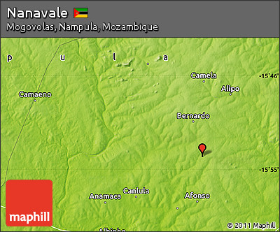 Physical Map of Nanavale