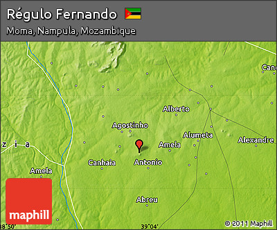 Physical Map of Régulo Fernando