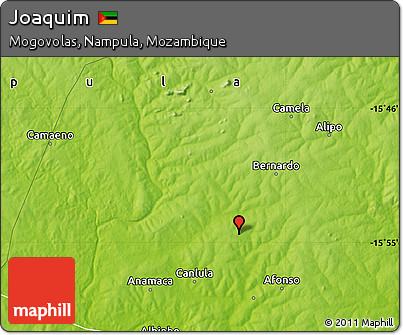 Physical Map of Joaquim