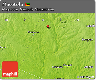 Physical Map of Macotola