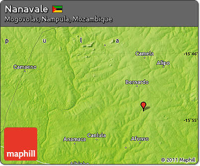 Physical Map of Nanavale