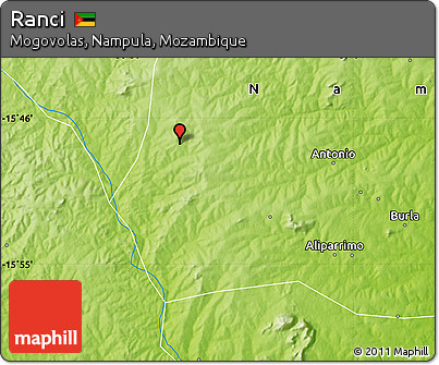 Physical Map of Ranci
