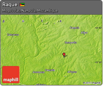 Physical Map of Raque