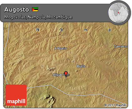 Satellite Map of Augosto