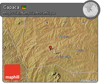 Satellite Map of Capaca