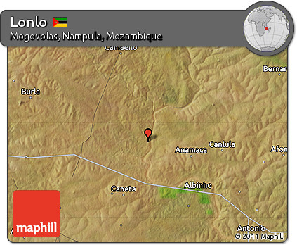 Satellite Map of Lonlo