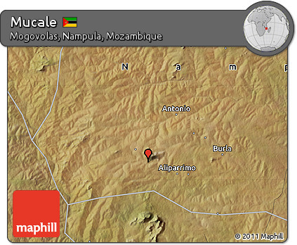 Satellite Map of Mucale