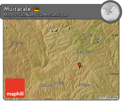 Satellite Map of Muitacale