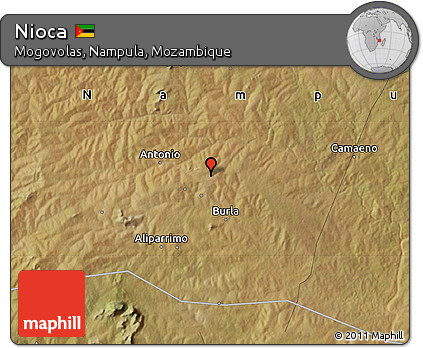 Satellite Map of Nioca