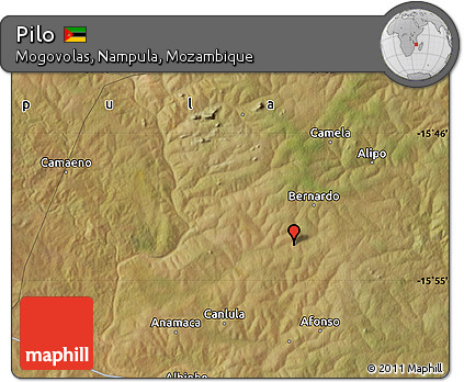 Satellite Map of Pilo