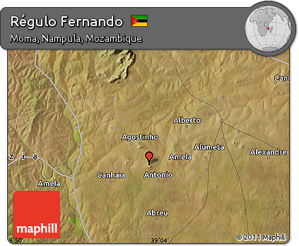 Satellite Map of Régulo Fernando