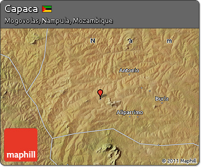 Satellite Map of Capaca