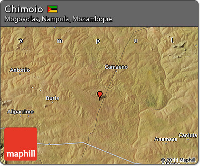 Satellite Map of Chimoio