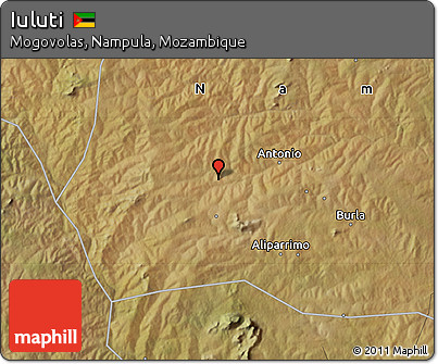 Satellite Map of Iuluti