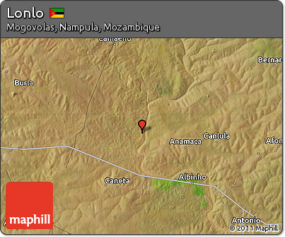 Satellite Map of Lonlo