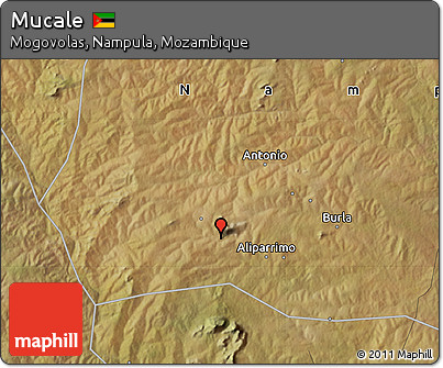 Satellite Map of Mucale