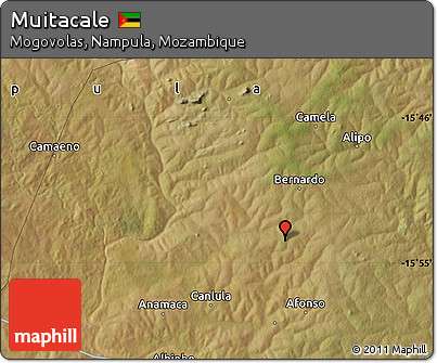 Satellite Map of Muitacale