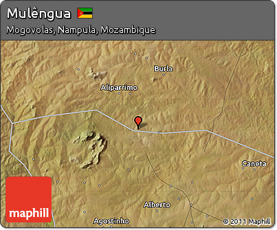 Satellite Map of Mulêngua