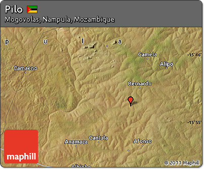 Satellite Map of Pilo