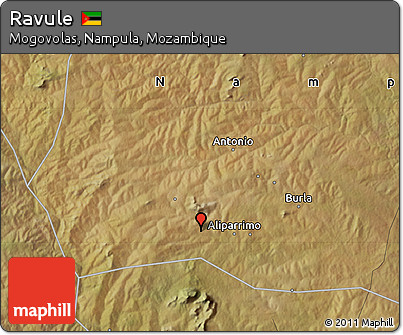 Satellite Map of Ravule