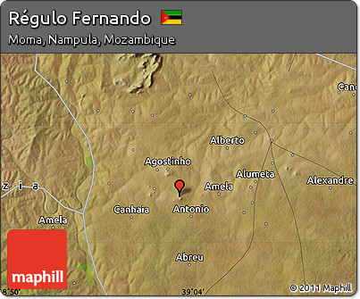 Satellite Map of Régulo Fernando