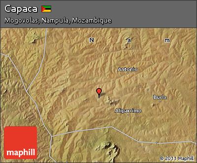 Satellite Map of Capaca