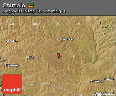 Satellite Map of Chimoio