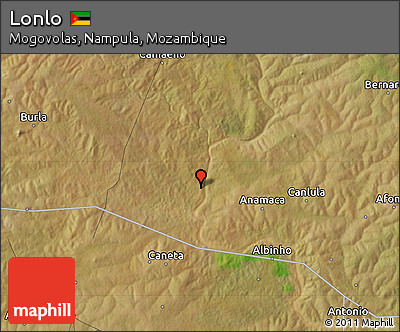Satellite Map of Lonlo