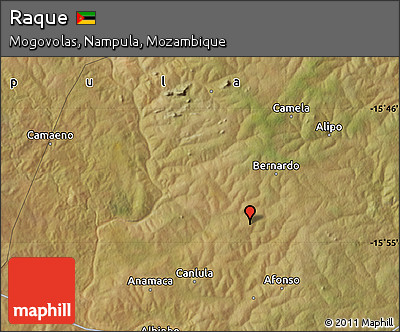 Satellite Map of Raque