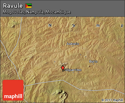 Satellite Map of Ravule