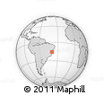 Outline Map of the Area around 15° 58' 32" S, 39° 52' 30" W, rectangular outline