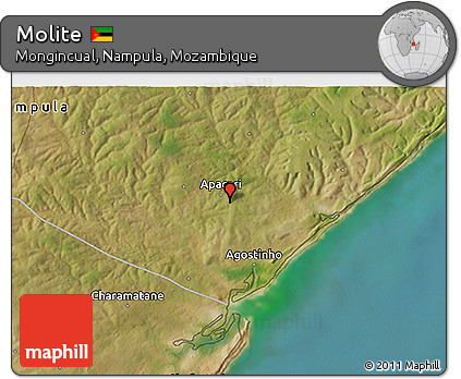 Satellite 3D Map of Molite